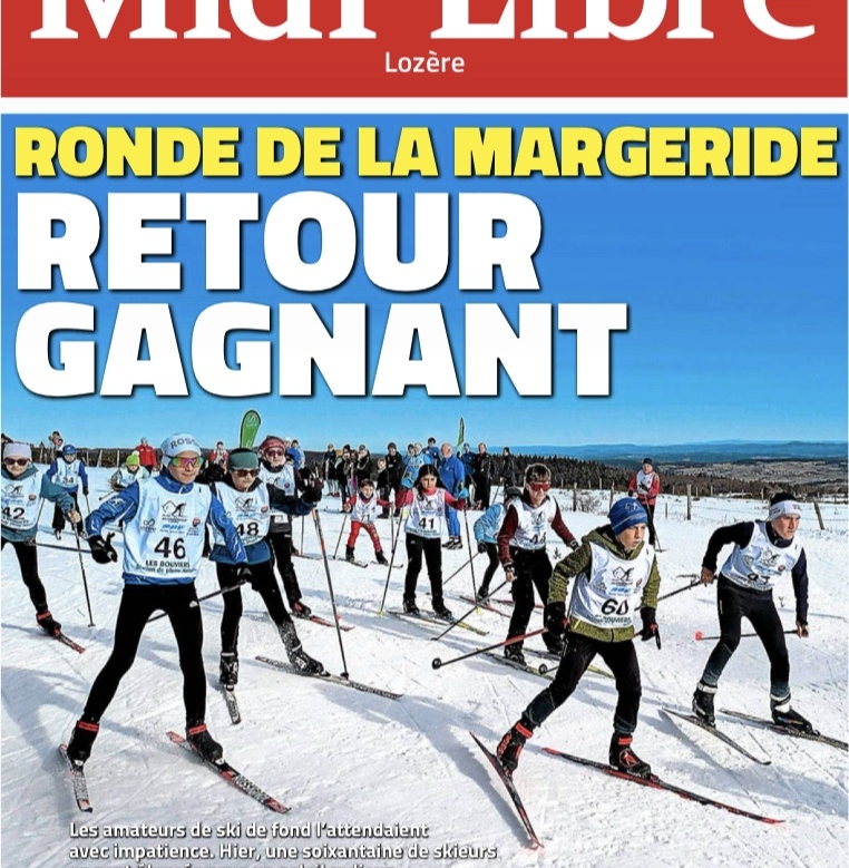 10e RONDE DE LA MARGERIDE Dimanche 15 Février 2026